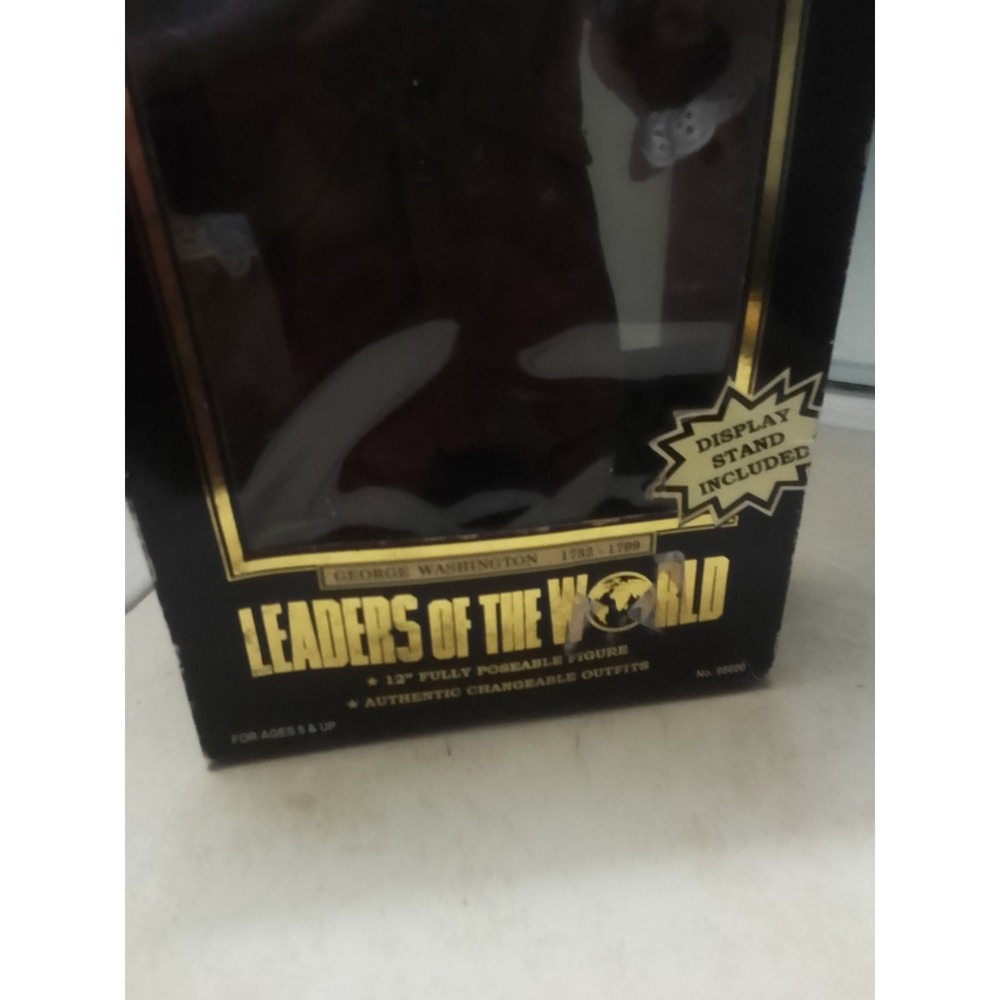 Vintage Leaders Of The World 1997 George Washington 12" Figure Display Stand... - Picture 4 of 4